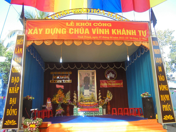 Can Tho city: work starts on Vinh Khanh Tu pagoda